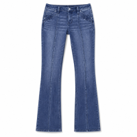Womens fitted wide-leg trousers